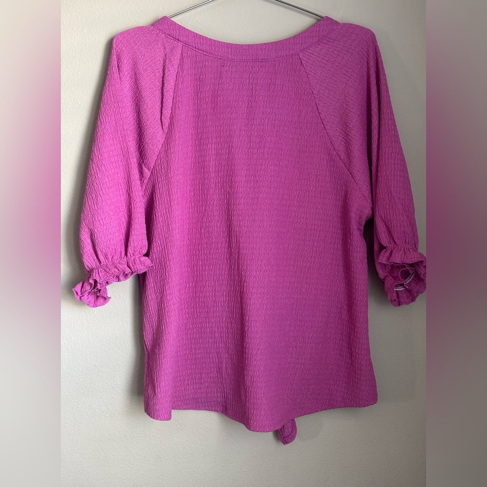 Adrienne Vittadini Vibrant Knit in Pink - Picture 2 of 12